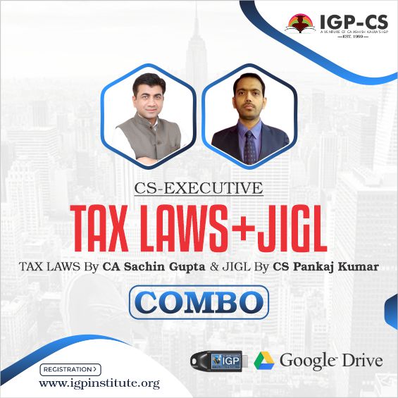 CS Executive - JIGL & Tax Law Combo